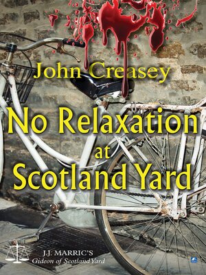 cover image of No Relaxation At Scotland Yard